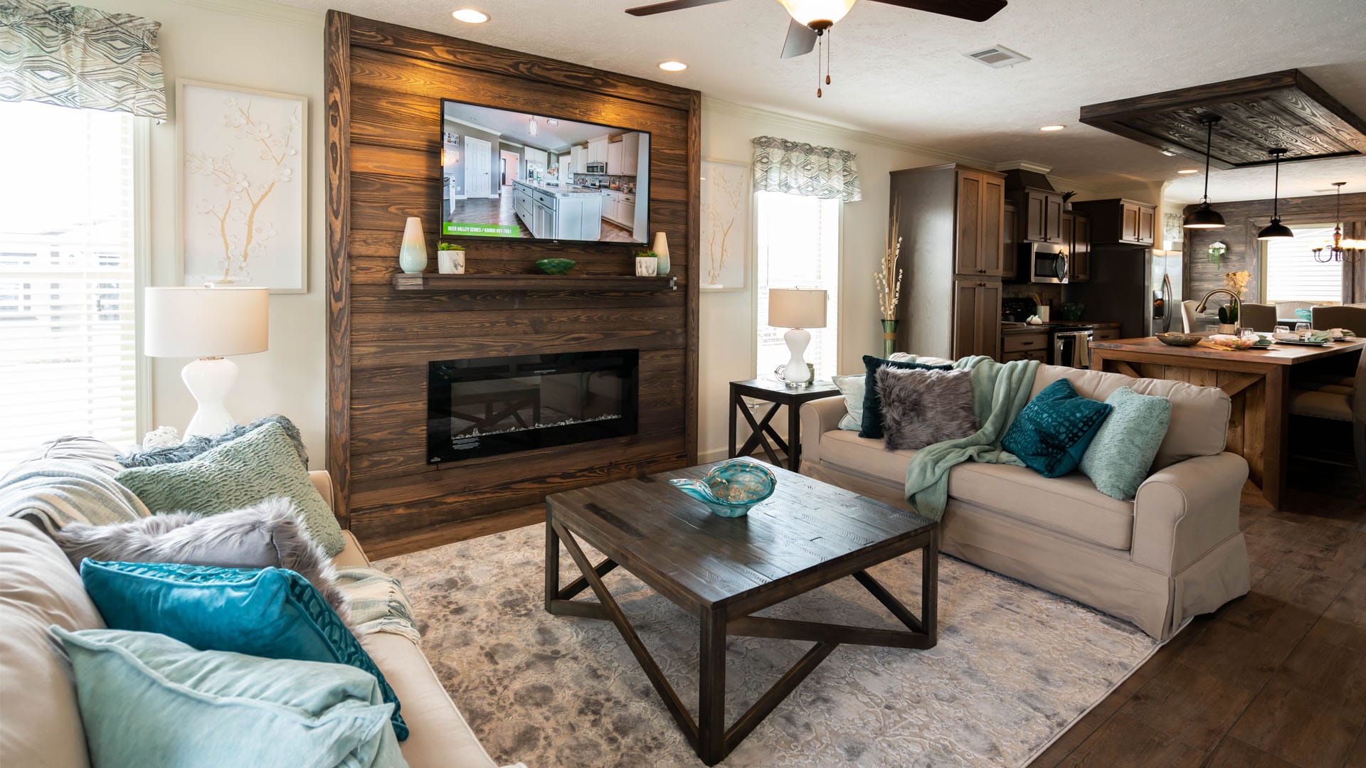 Deer Valley Homebuilders - Mossy Oak Nativ Living Series Robins Nest Living Room
